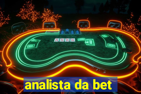 analista da bet